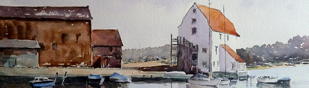 Cottages on the Ross by Anthony Taylor